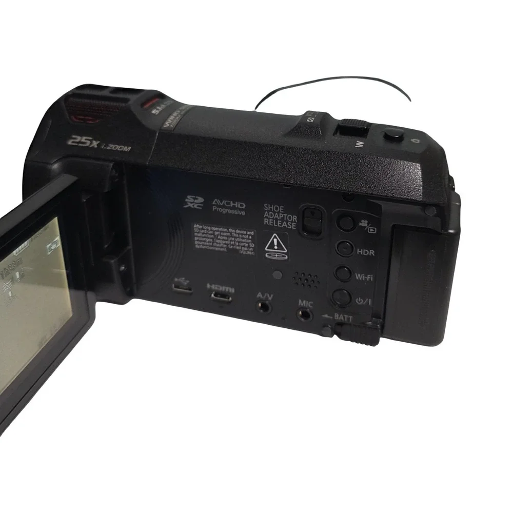 Panasonic HC-VX981K 4K HD Camcorder with 20X LEICA DICOMAR Stabilized Lens